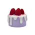 Strawberry Cake Candle (Purple) - Pida Beauty
