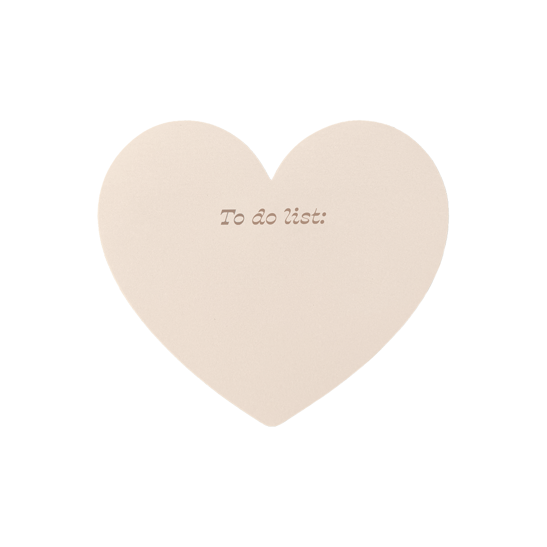 Heart-shaped Sticky Notes - Pida Beauty