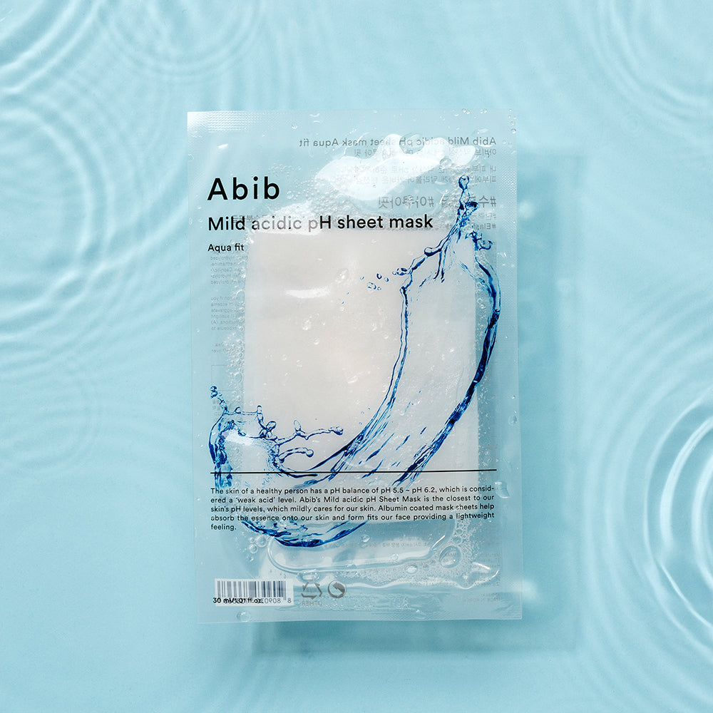 Mild Acidic pH Sheet Mask - Aqua Fit