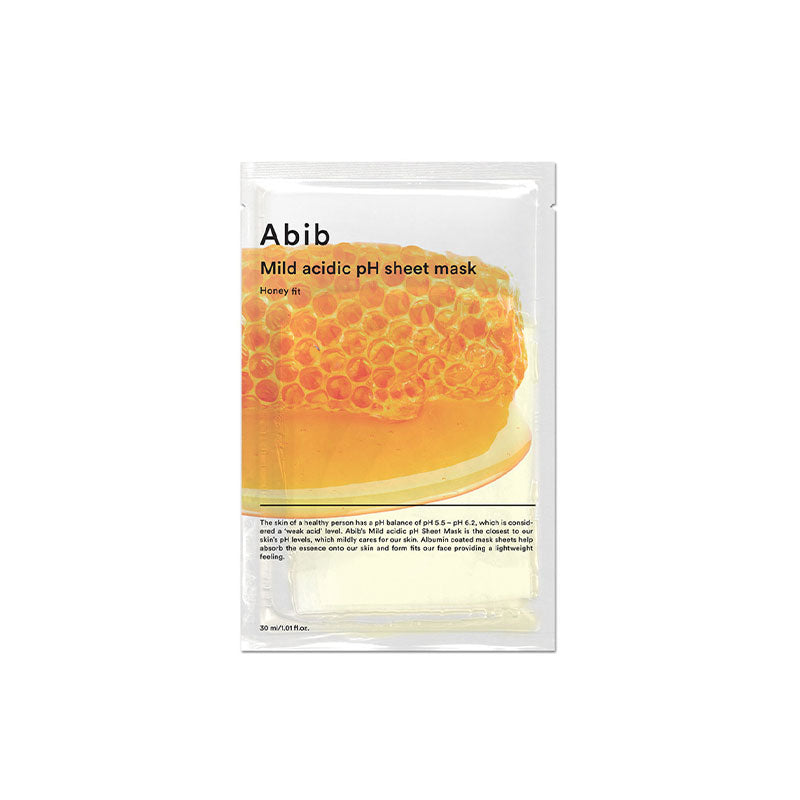 Mild Acidic pH Sheet Mask - Honey fit - Pida Beauty